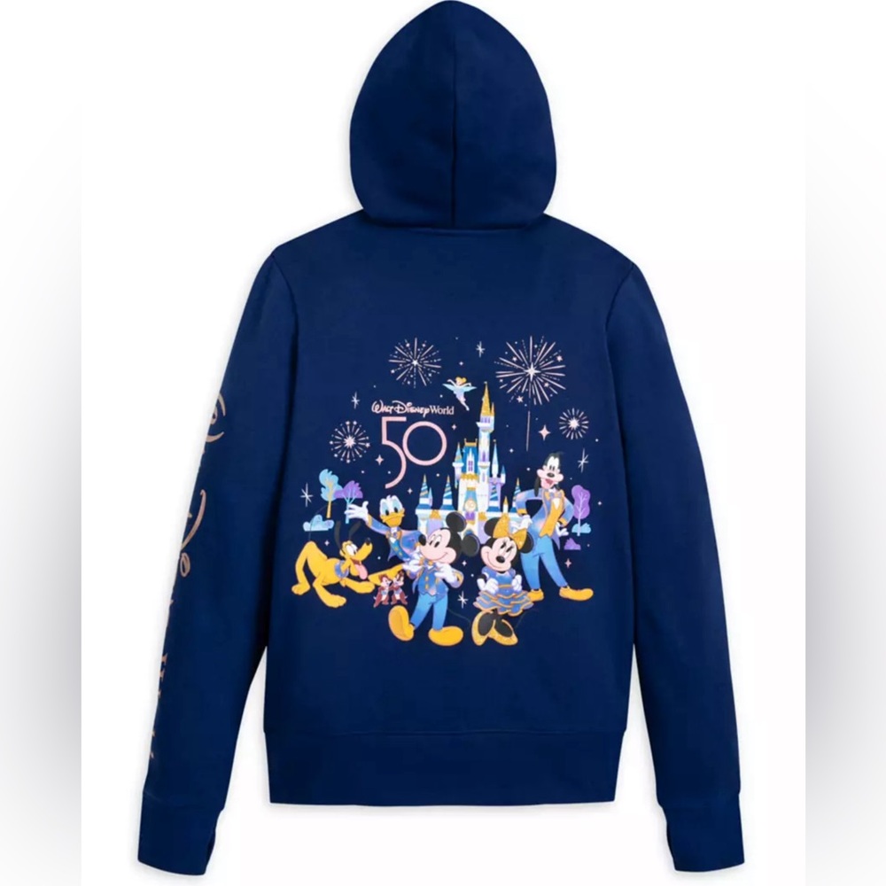 Limited Mickey Mouse and Friends Hoodie  – Walt Disney World 50th Anniversary